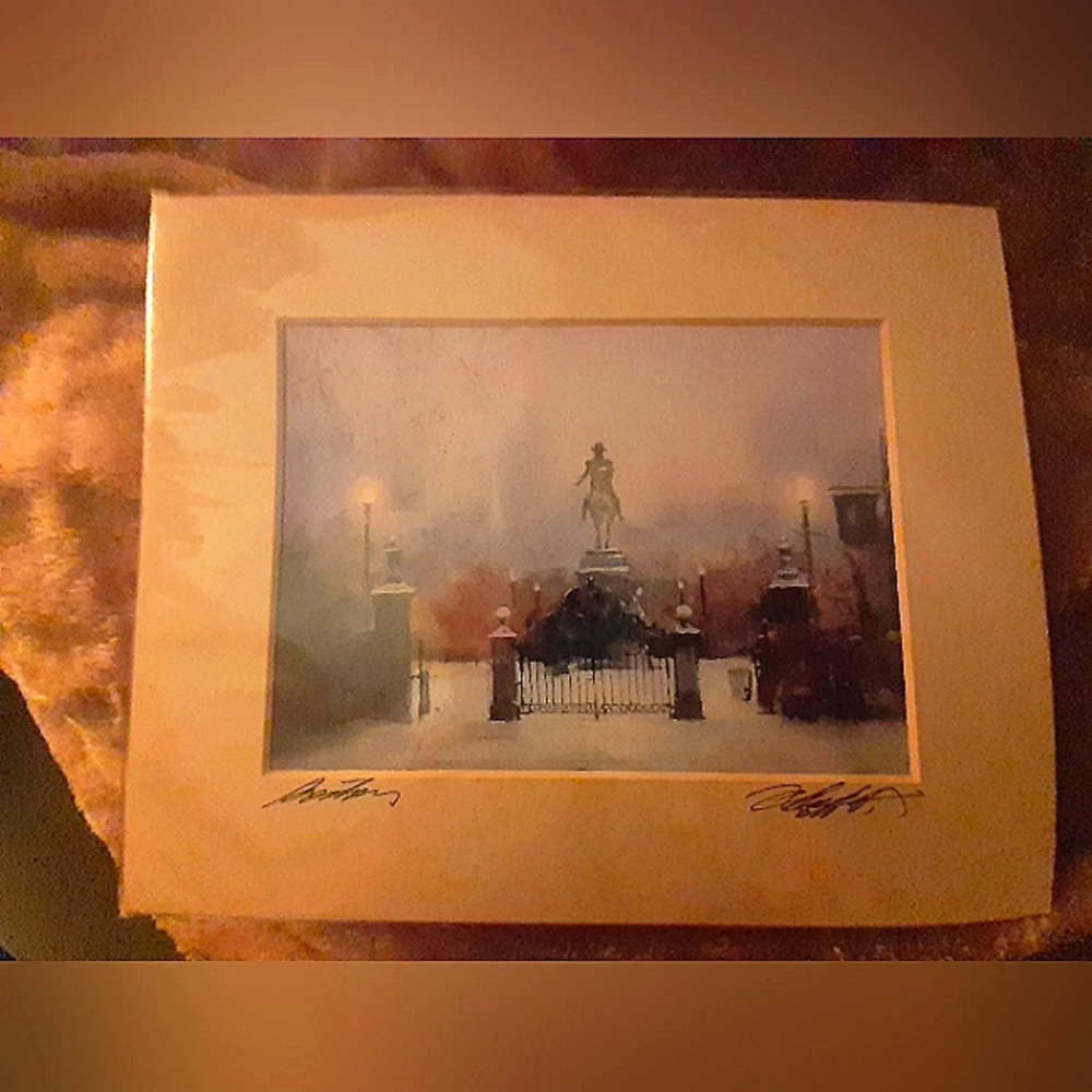 Boston landmarks artwork